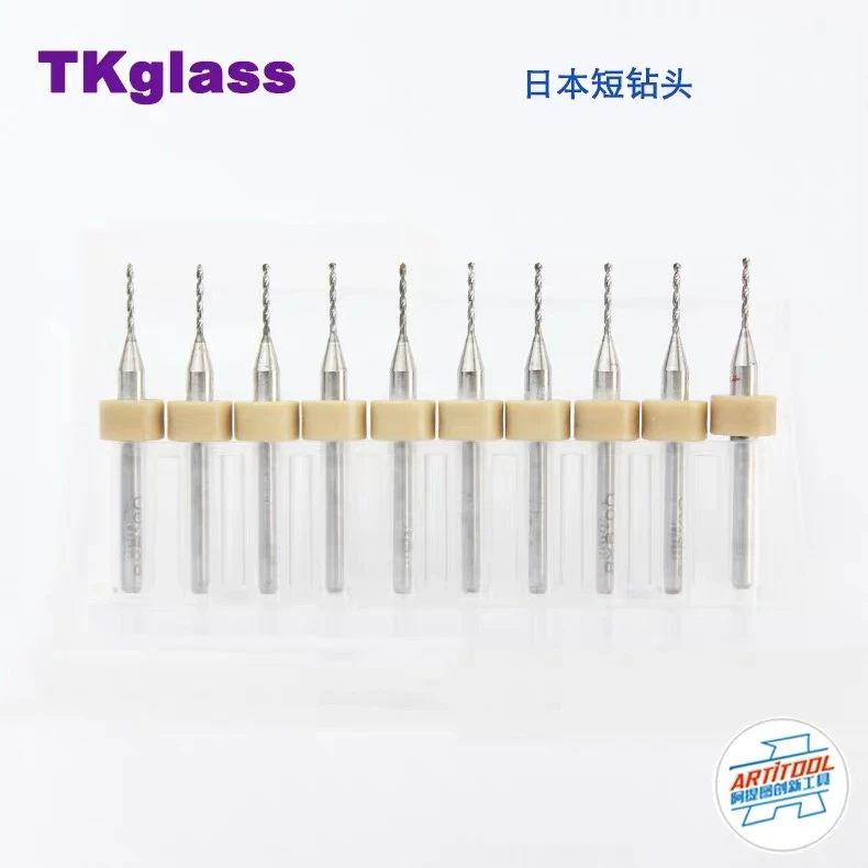 汽车玻璃修补 玻璃钻钻头 日本短钻头 一盒十只