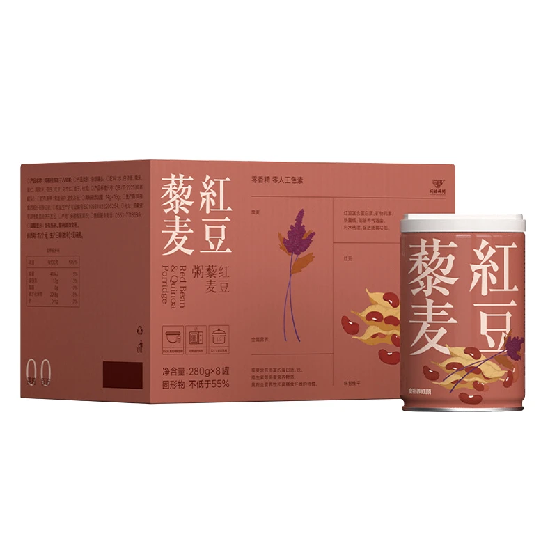 同福碗粥红豆藜麦粥 营养 0添加蔗糖代餐280g