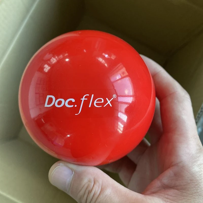 正品富兰克林球光滑球筋膜球ic球普拉提按摩放松盆骨疗法红色小球