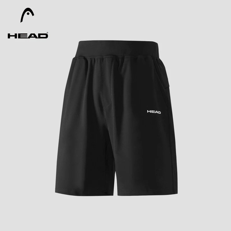 HEAD海德跑步训练短裤夏季简约休闲针织男士运动裤