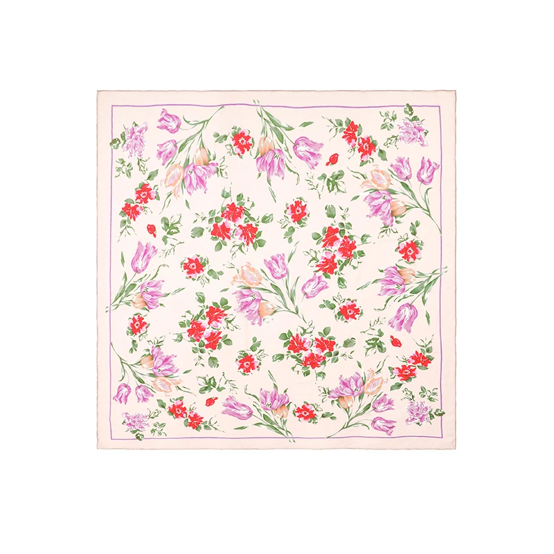 奢凌羊【沁园雅韵】135*135cm水溶戒指绒澳毛春季款百搭女士披肩