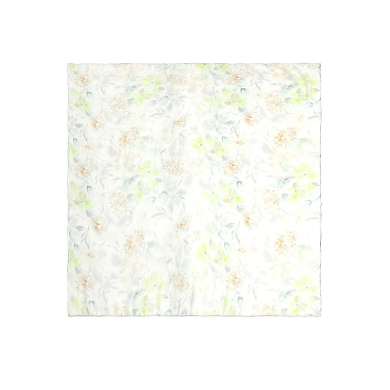 微次【丁香旖旎】110*110cm康赛妮羊绒桑蚕丝披肩围巾