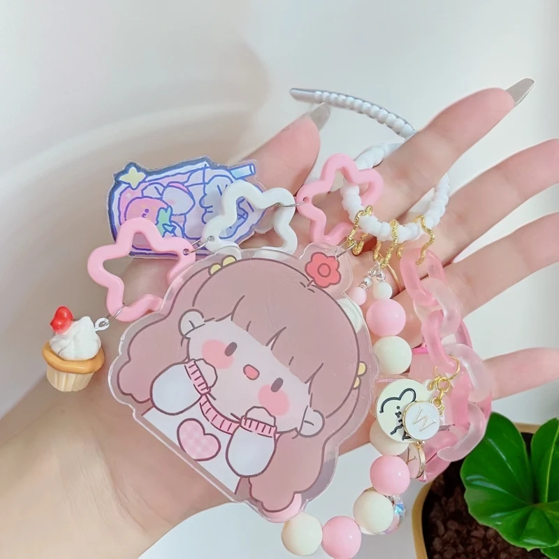 亚克力片片手工diy钥匙扣手机壳冰箱贴挂件