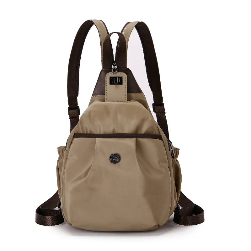 2375新款时尚百搭双肩包女士多功能潮流包多用简约休闲包双肩包