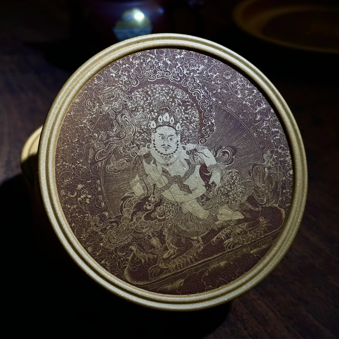 思思说 紫砂盖置壶托烟灰缸高端茶具周边紫砂办公室居家创意好物