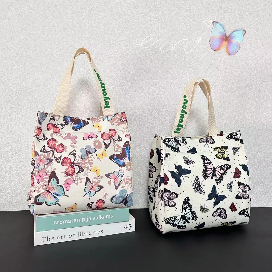 【防水加拉链】2026夏季新款大容量妈咪包时尚通勤便当包便携手提包