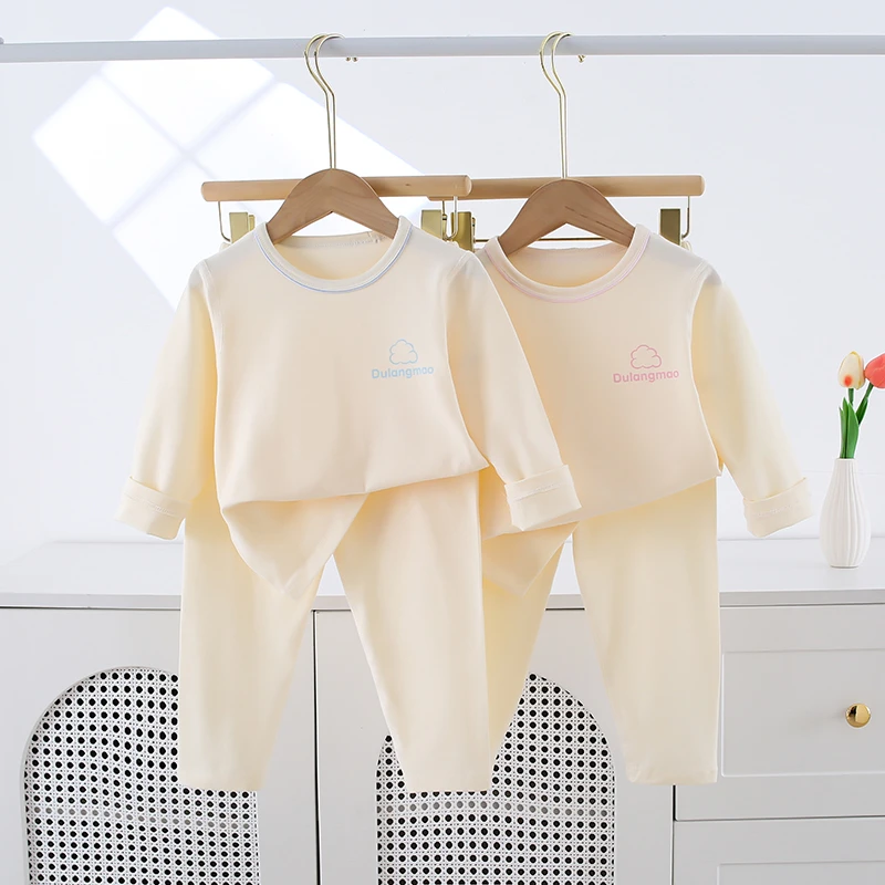 精梳棉儿童家居服套装