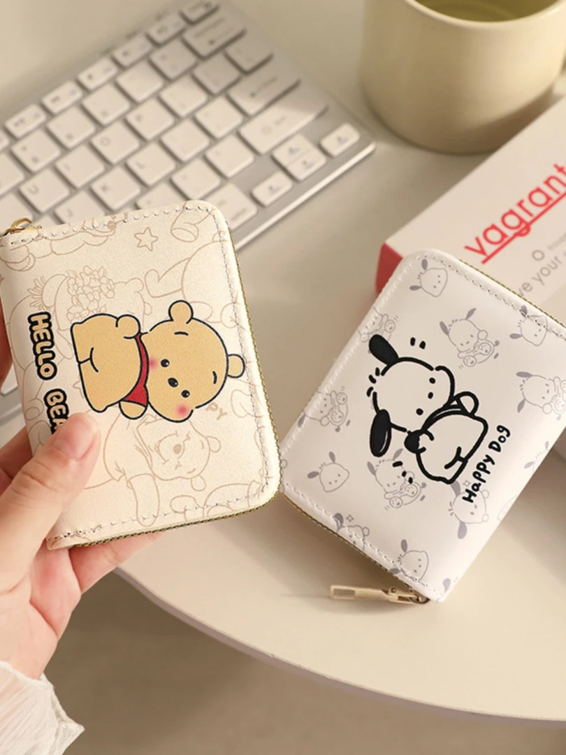 帕恰狗卡通卡包女个性小众大容量便捷轻薄小巧驾驶证件可爱零钱包
