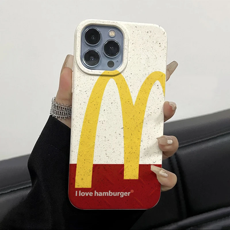 网红爆款m记iPhone14promax小麦手机壳苹果13/12/11全包xr软套xs
