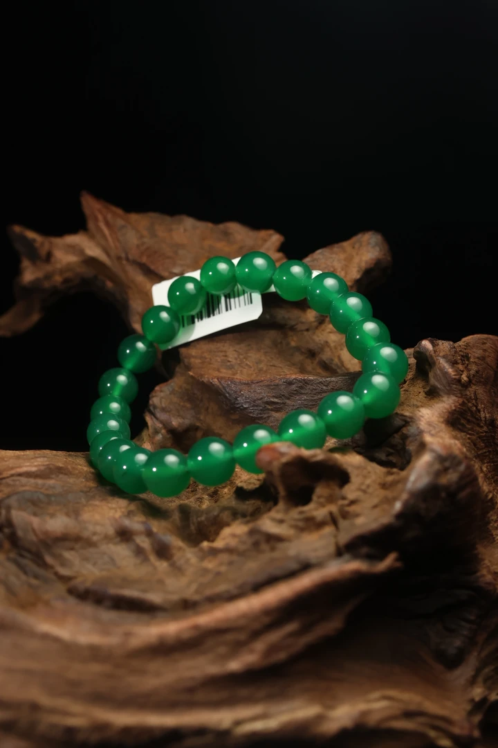 典当行二号店专属福利-CX16-绿玛瑙手串-新人福利
