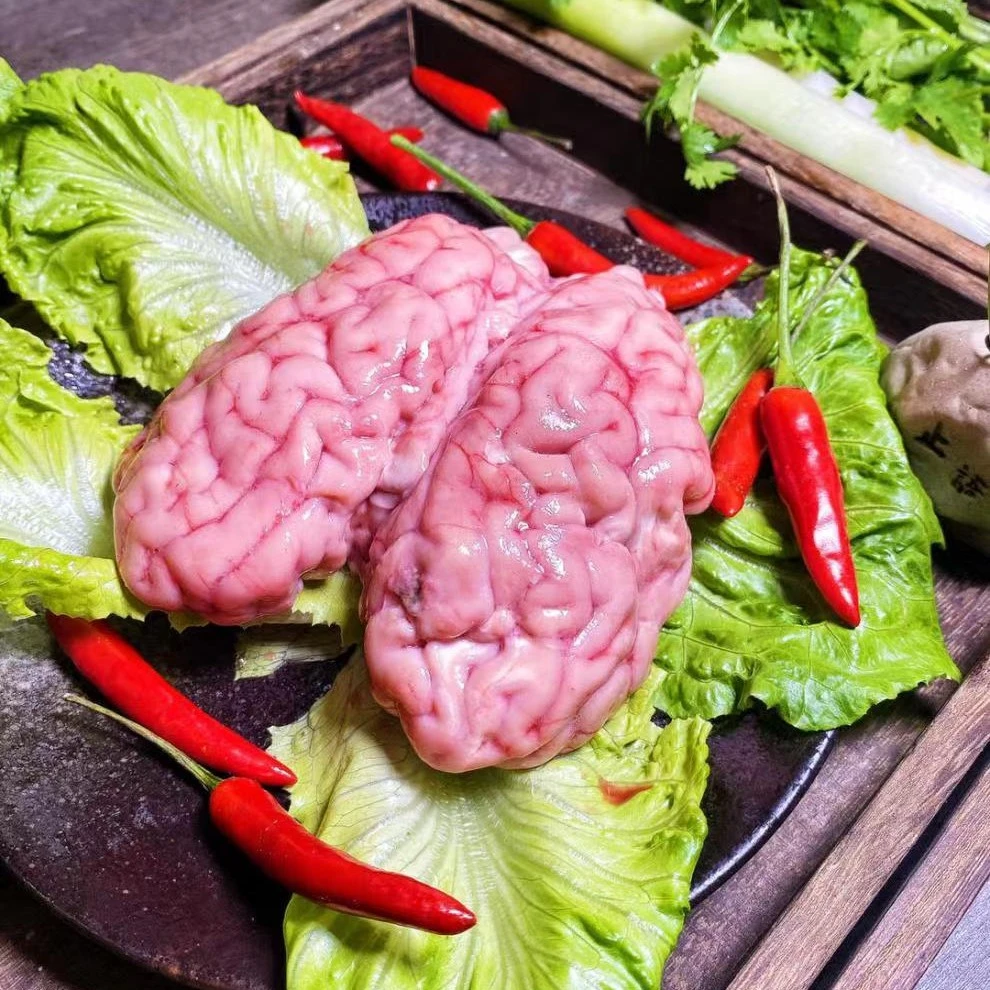 【牛脑花】牦牛 牛脑花  火锅炖蛋烤脑花