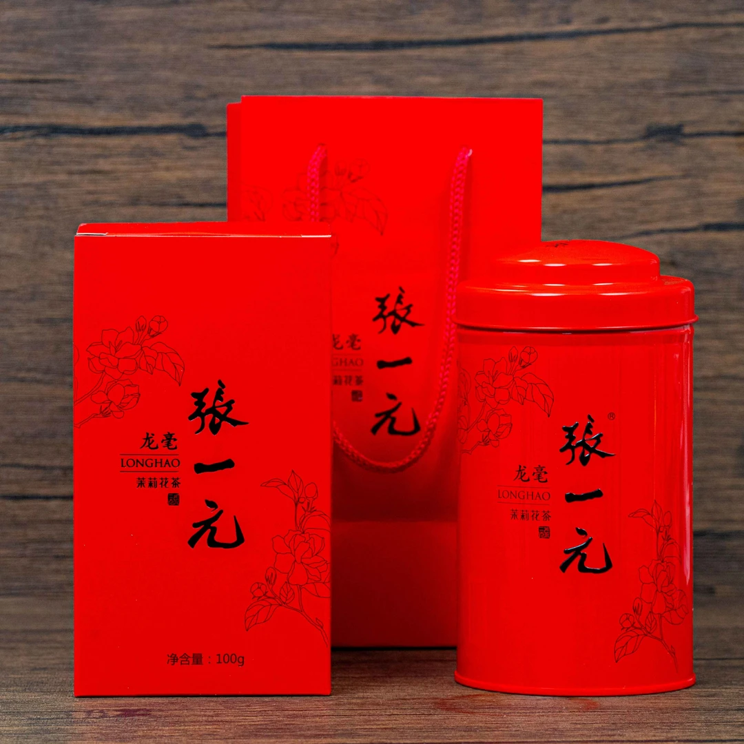 【龙毫】张一元茶叶- 茉莉花茶龙毫100g