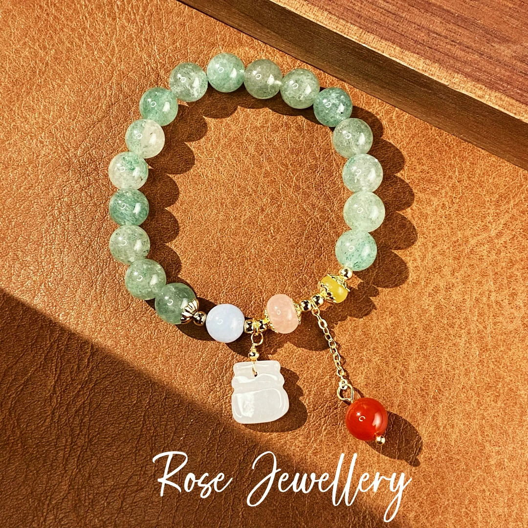 铜合金仿水晶手链 SL4002外贸高奢A-9简约轻奢时尚手链【Bracelet】