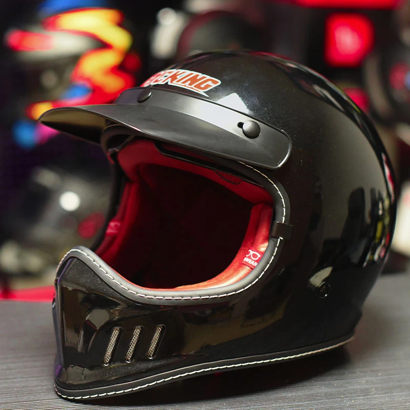 CYCKING【金秋好礼】摩托车头盔复古全盔25新款3C认证A类巡航骑行