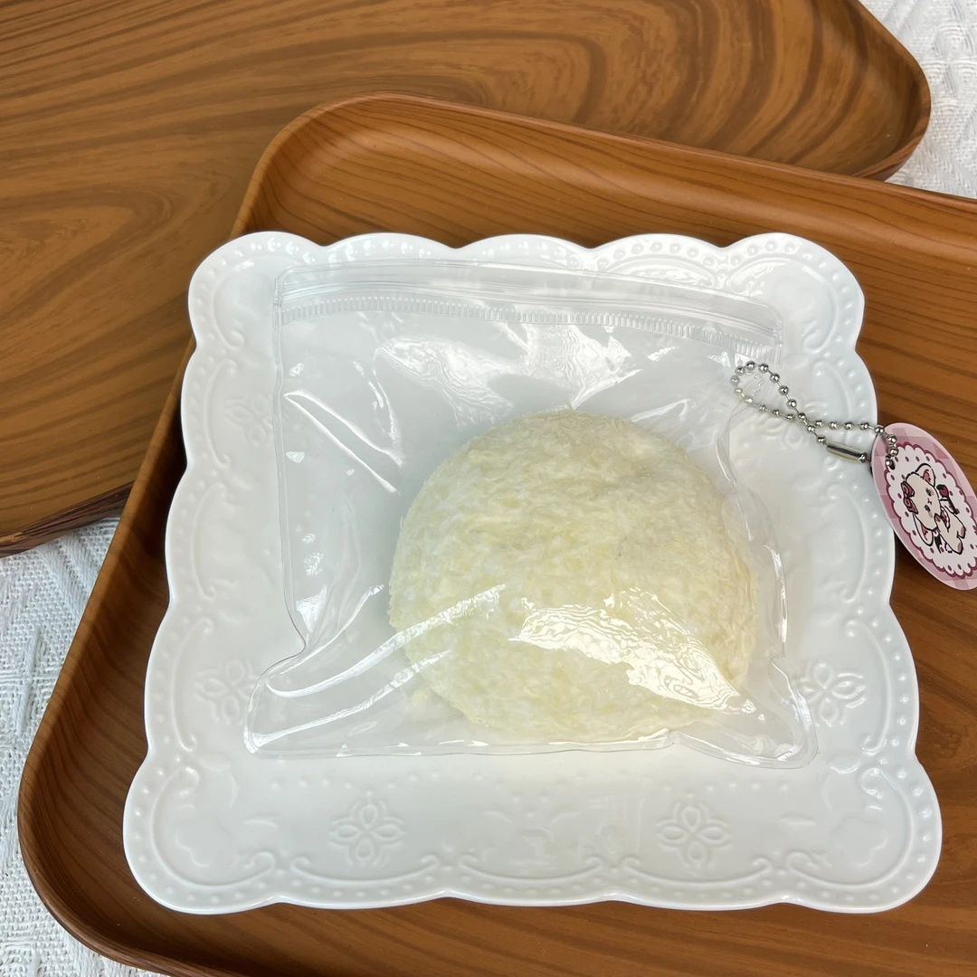 【炸鲜奶球】现货捏捏乐食品级硅胶纯手工制作解压玩具手工DIY