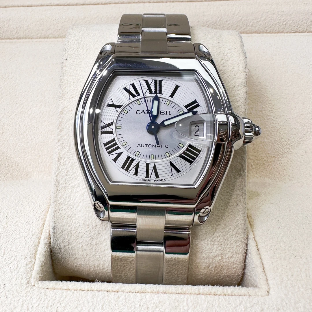 95新 Cartier/卡地亚 W62000V3白盘 自动机械 44×38毫米