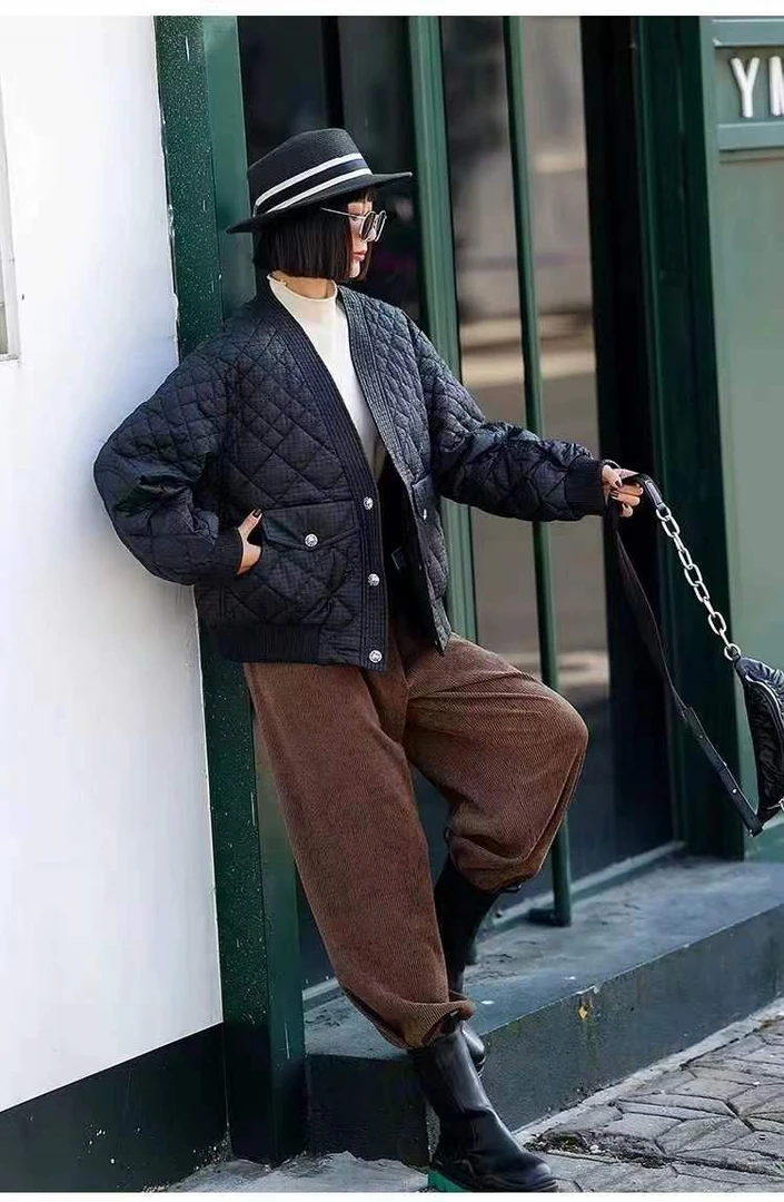 品牌订单！！！599短款时尚百搭秋冬羽绒服#1340