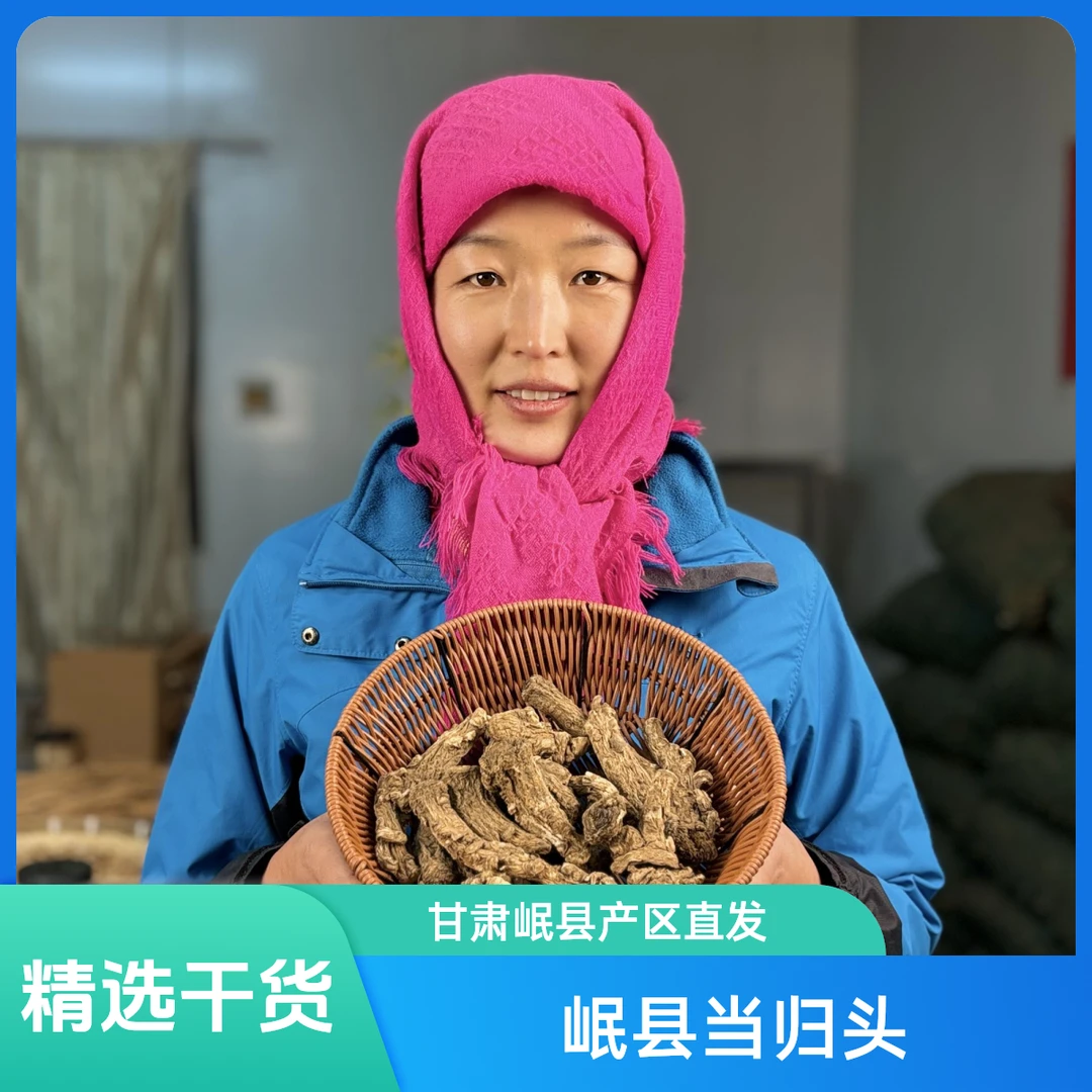 精选岷县当归头 甘肃岷县产区直发 自然晾晒