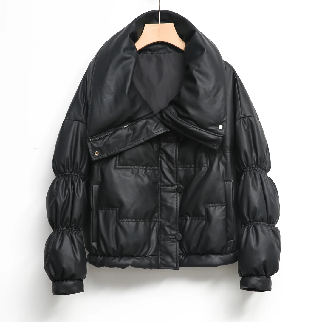 海宁真皮羽绒服女2024新款秋冬品牌皮衣绵羊皮夹克外套短款