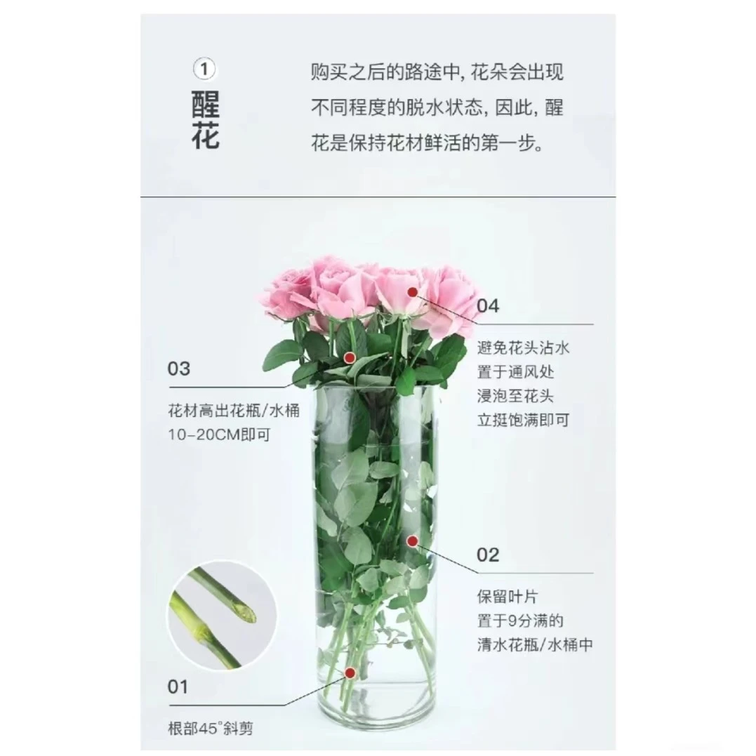 【陌上花开】新品绿-单头玫瑰