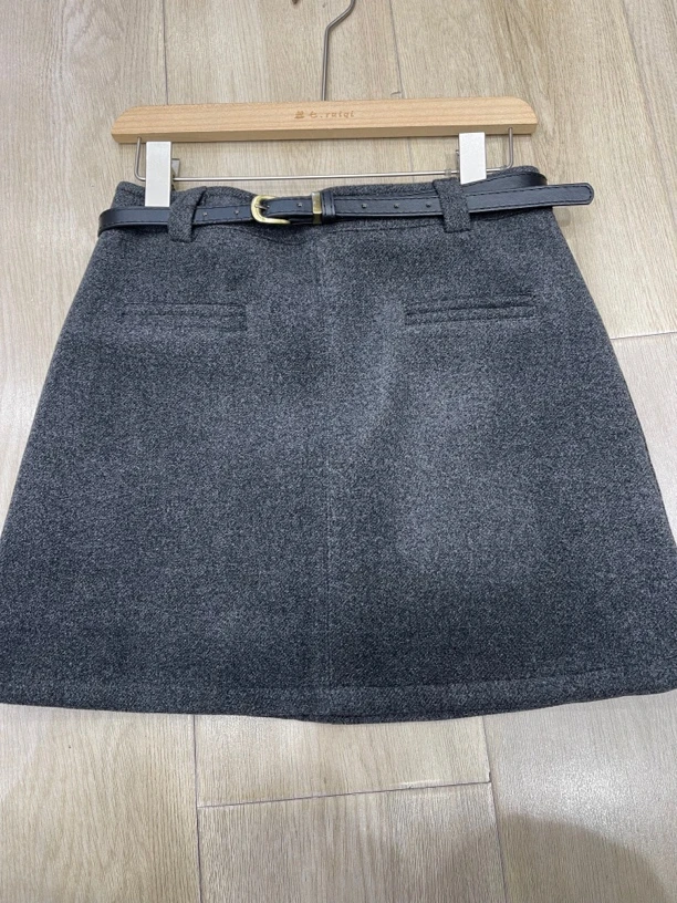 【大欣家】5563「邻家女孩」灰色半裙