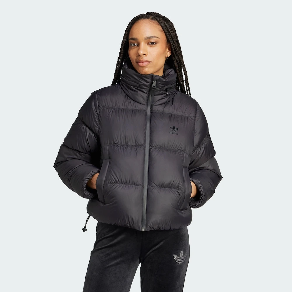 adidas/阿迪达斯三叶草保暖600蓬宽松面包羽绒服好羽绒 IW8368