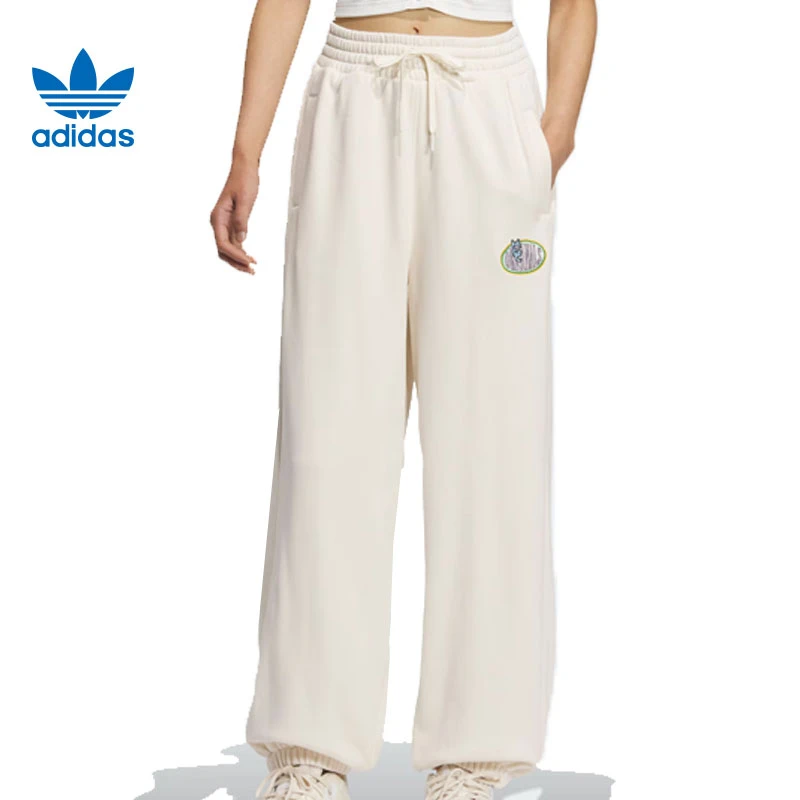 adidas阿迪达斯三叶草女子运动休闲长裤JL7548