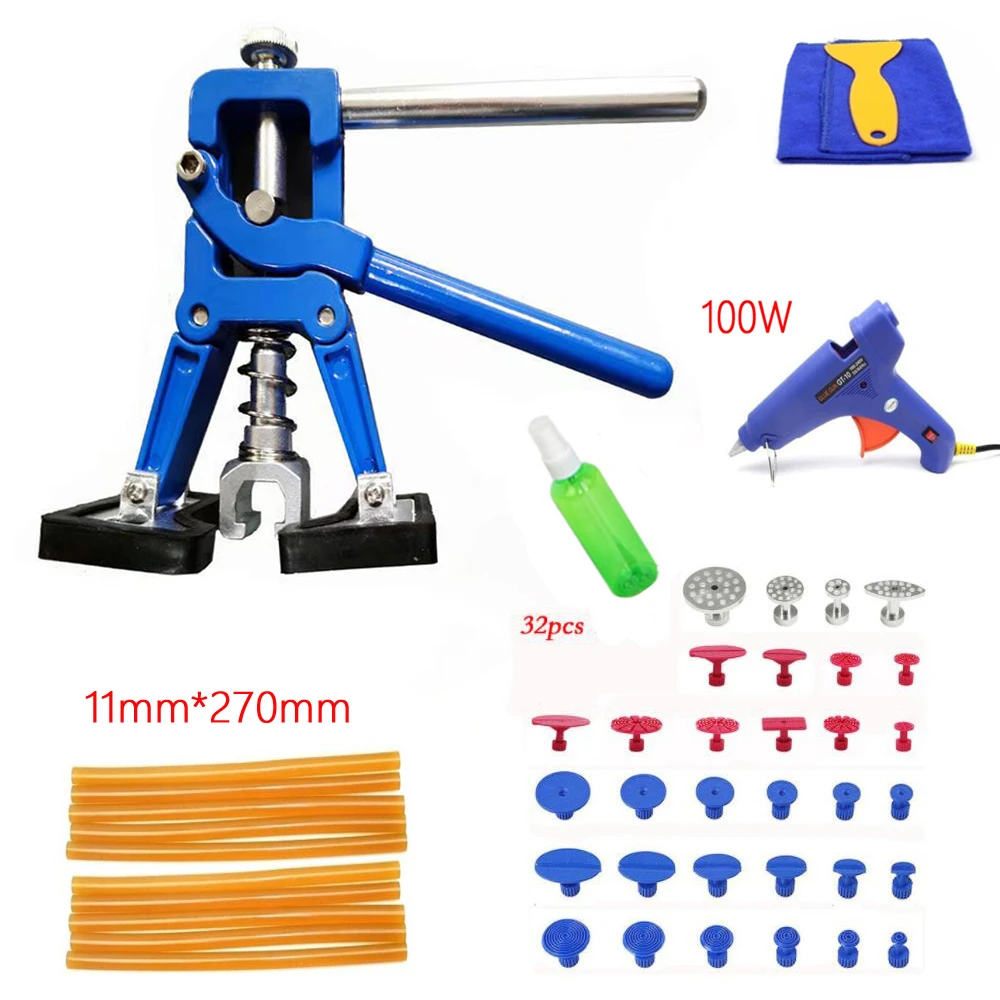 升级式拉拔器套装 凹陷修复拉拔器钣金整形 汽车凹痕修复工具