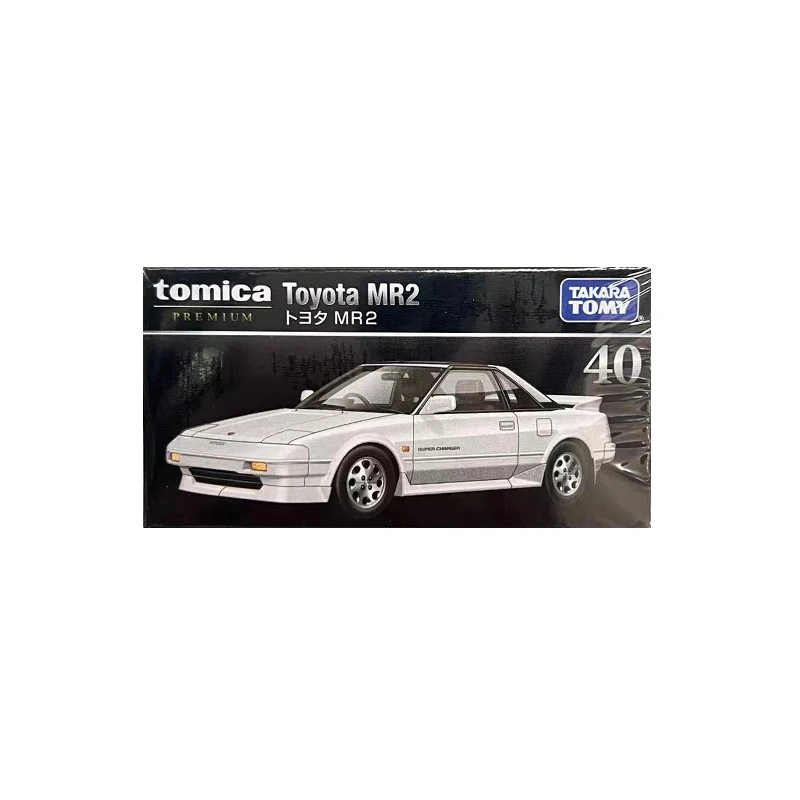 TOMY多美卡仿真合金小汽车模旗舰版黑盒TP40号丰田MR2跑车297796