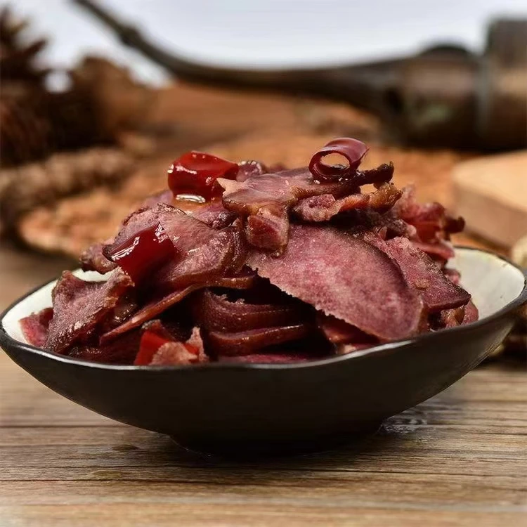 湖南·宁远柴火烟熏腊猪舌