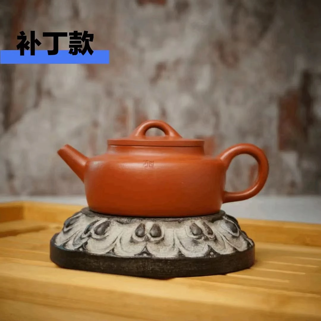 【旭壶山房】朱泥小渔乐八   100cc补丁款【微瑕】