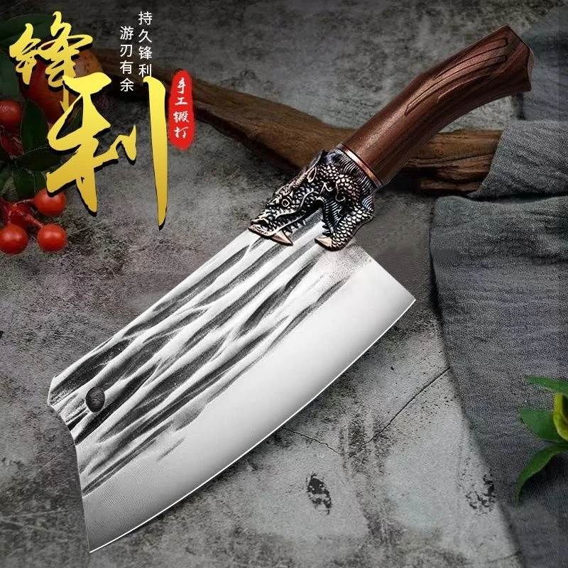 菜刀家用厨具厨师刀斩骨头切片切肉刀两用锋利厨房刀具