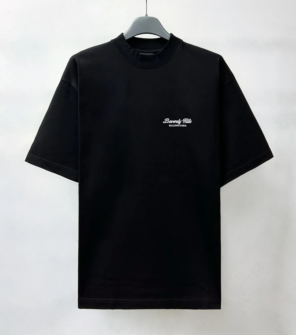 全新未使用 Balenciaga/巴黎世家 24秋冬比佛利山庄款T恤764235