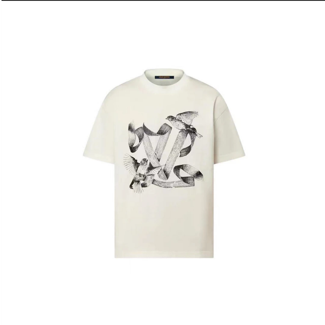全新未使用 LouisVuitton/路易威登  YZ LOGO动物园印花 HPY83W