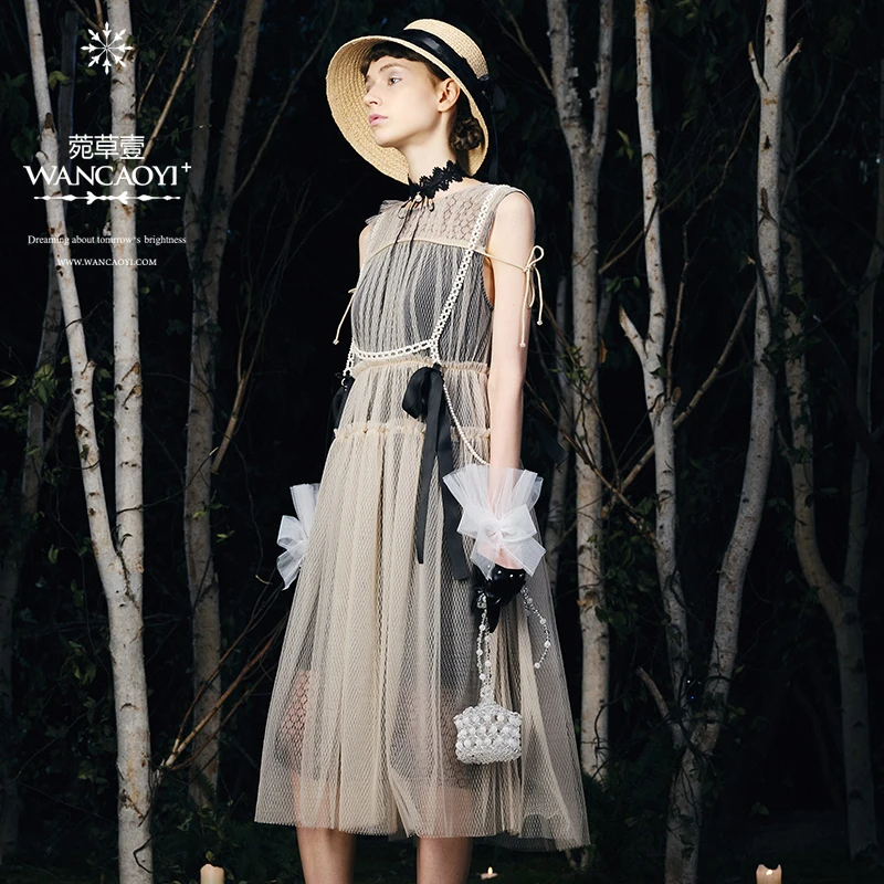 【小余专属】【通勤混搭】菀草壹夏装新款连衣裙Q21853121