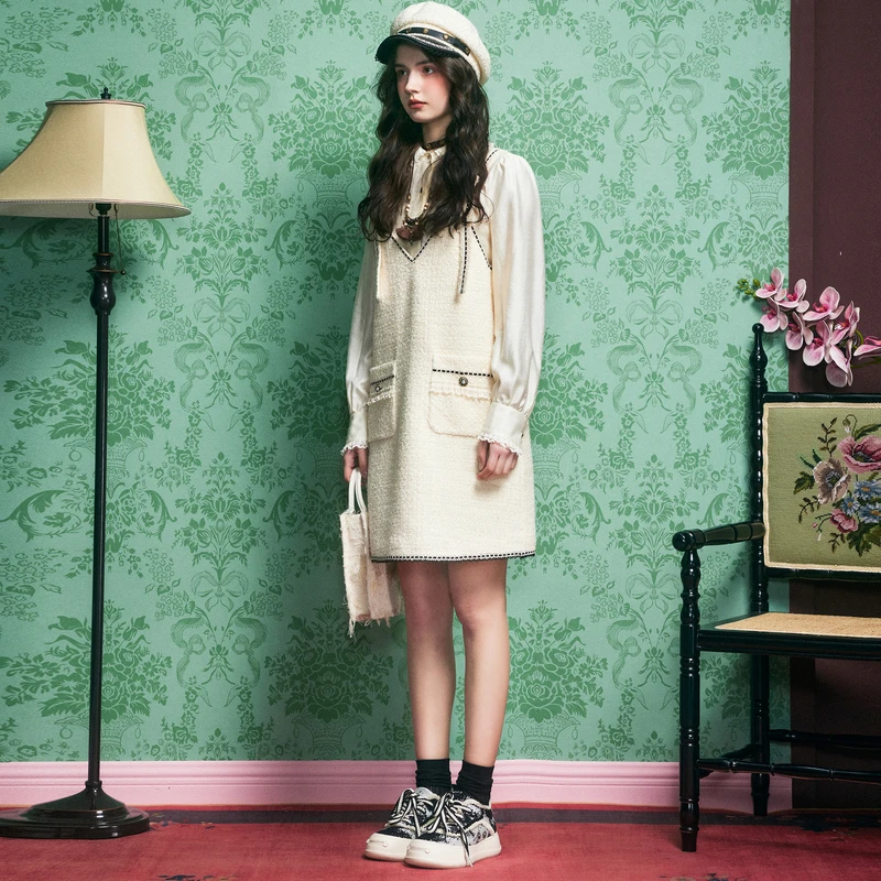 【千颂妮专享】【商场同款】菀壹秋装新款时尚套装H26903331