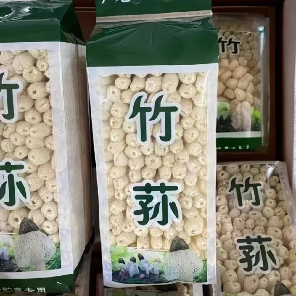 2024新货竹荪蕾菇250g干货脆爽无硫食用菌竹笙煲汤材料竹生菌新鲜