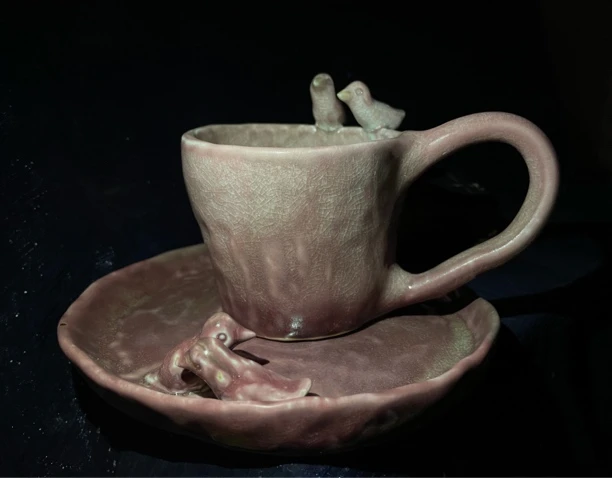 「院落」艺术手捏陶瓷杯套装