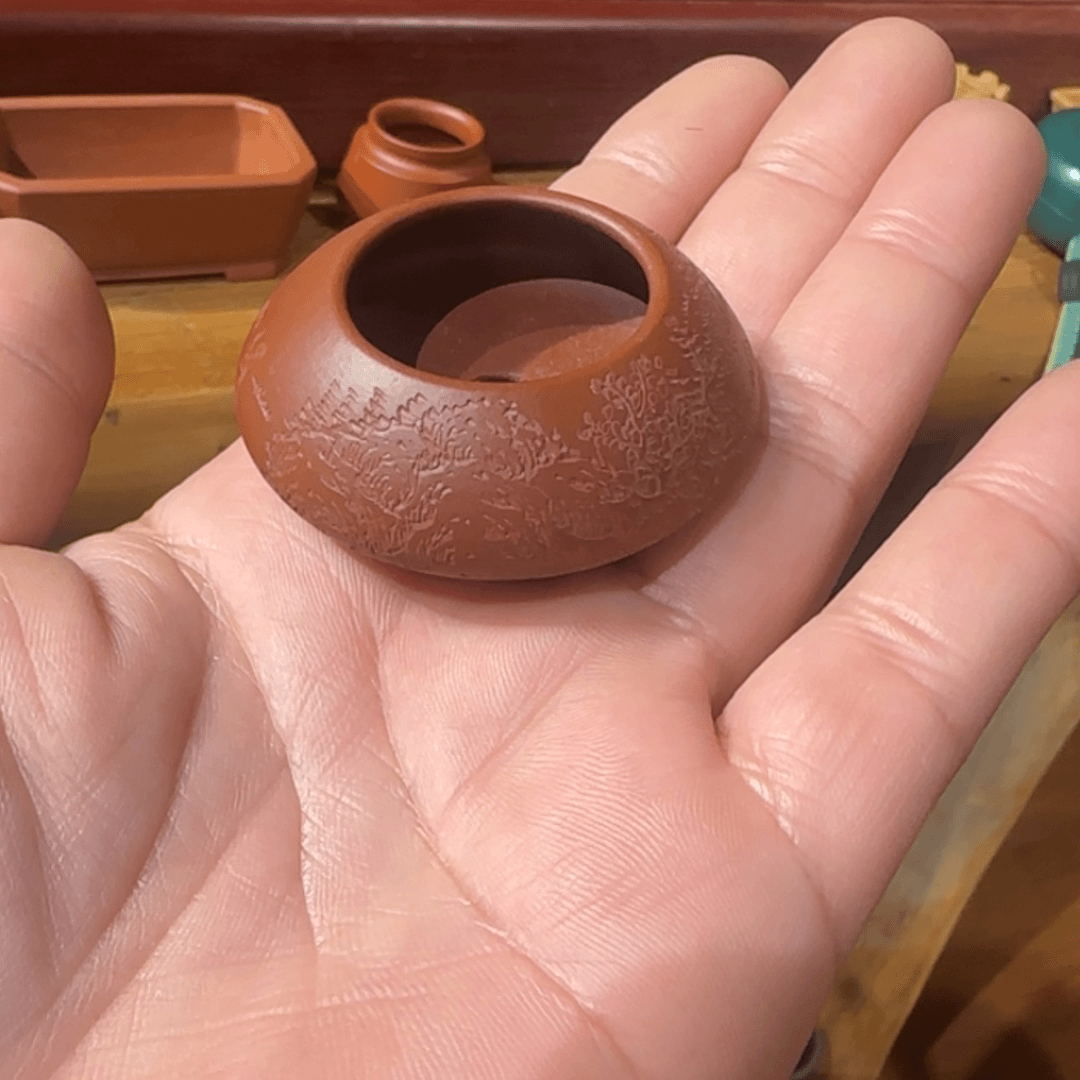 【闪购商品】紫砂花盆奋*