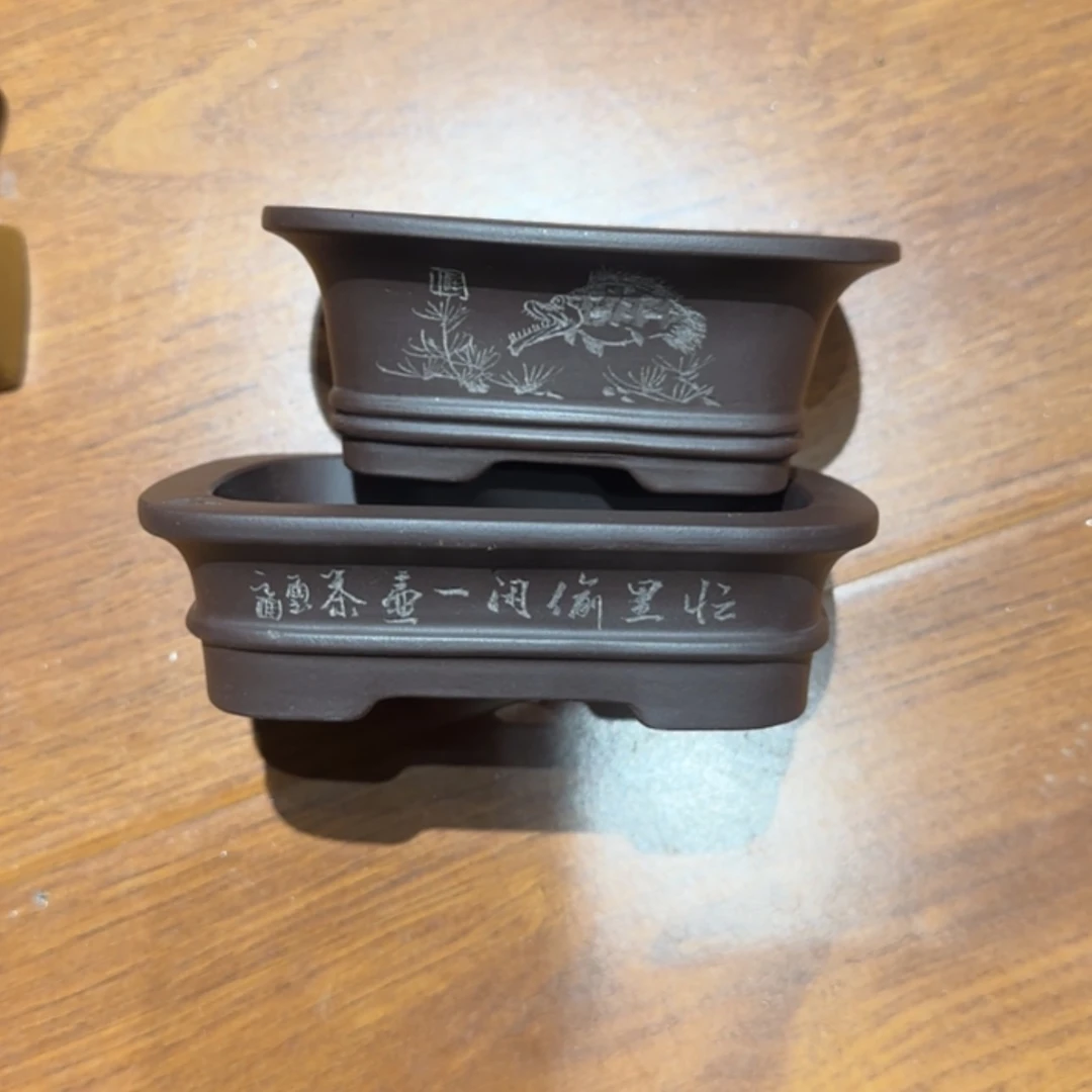 【闪购商品】紫砂花盆锦*