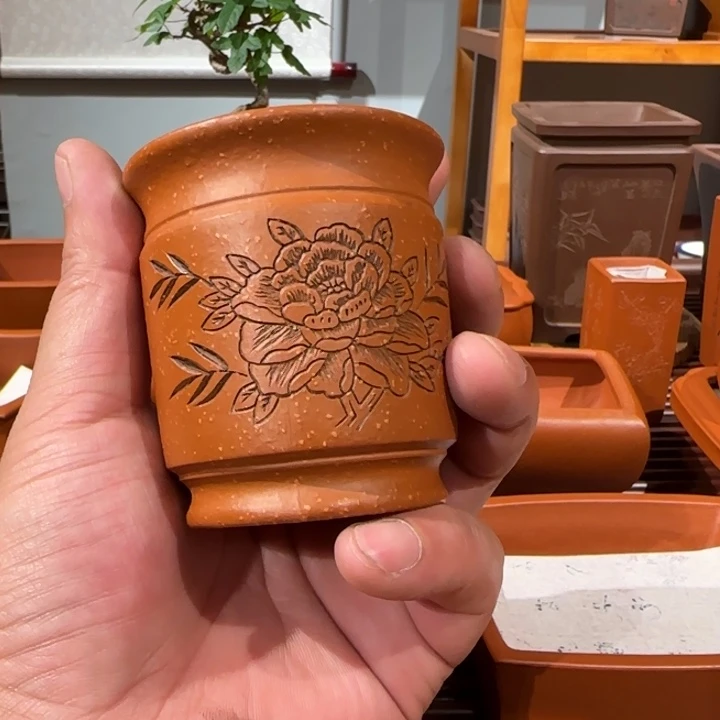 紫砂花盆原矿料的