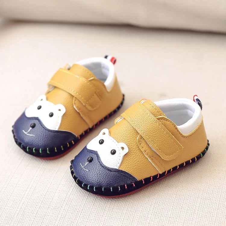 宝宝软底学步鞋 婴儿缝包鞋 男女童防滑单鞋魔术贴小宝宝室内