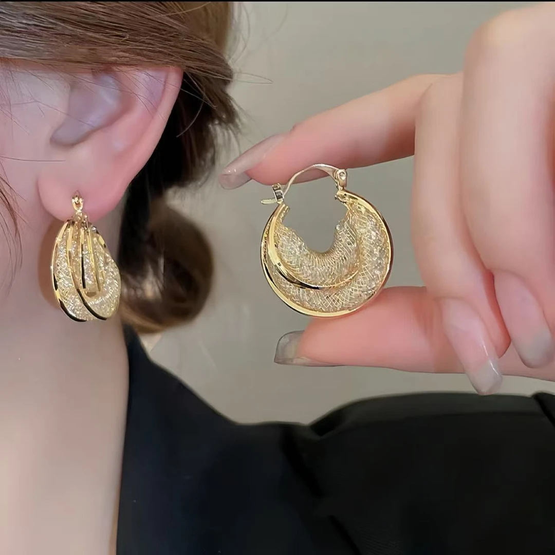 KISS MAX 高级感精致时尚简约百搭耳环（38411）