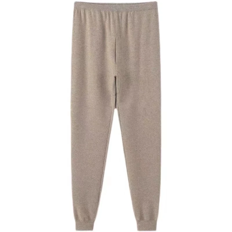 【男款精品纯山羊绒无缝】康A羊绒打底裤无痕高货MC226