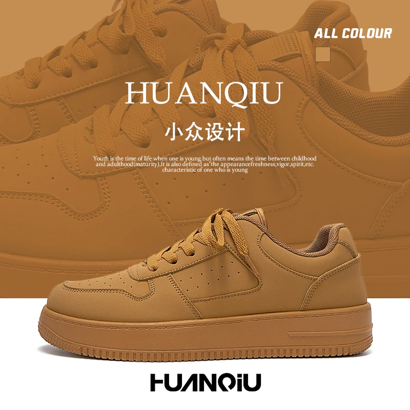 环球2025春季休闲鞋潮鞋轻便复古板鞋小众韩版港风鞋子男款低帮