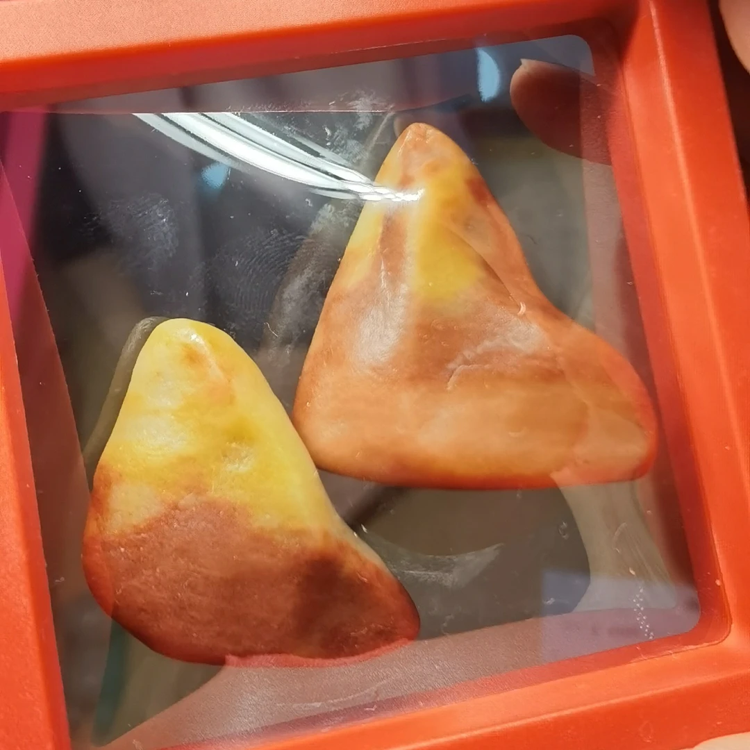 五彩缤纷金丝玉原石