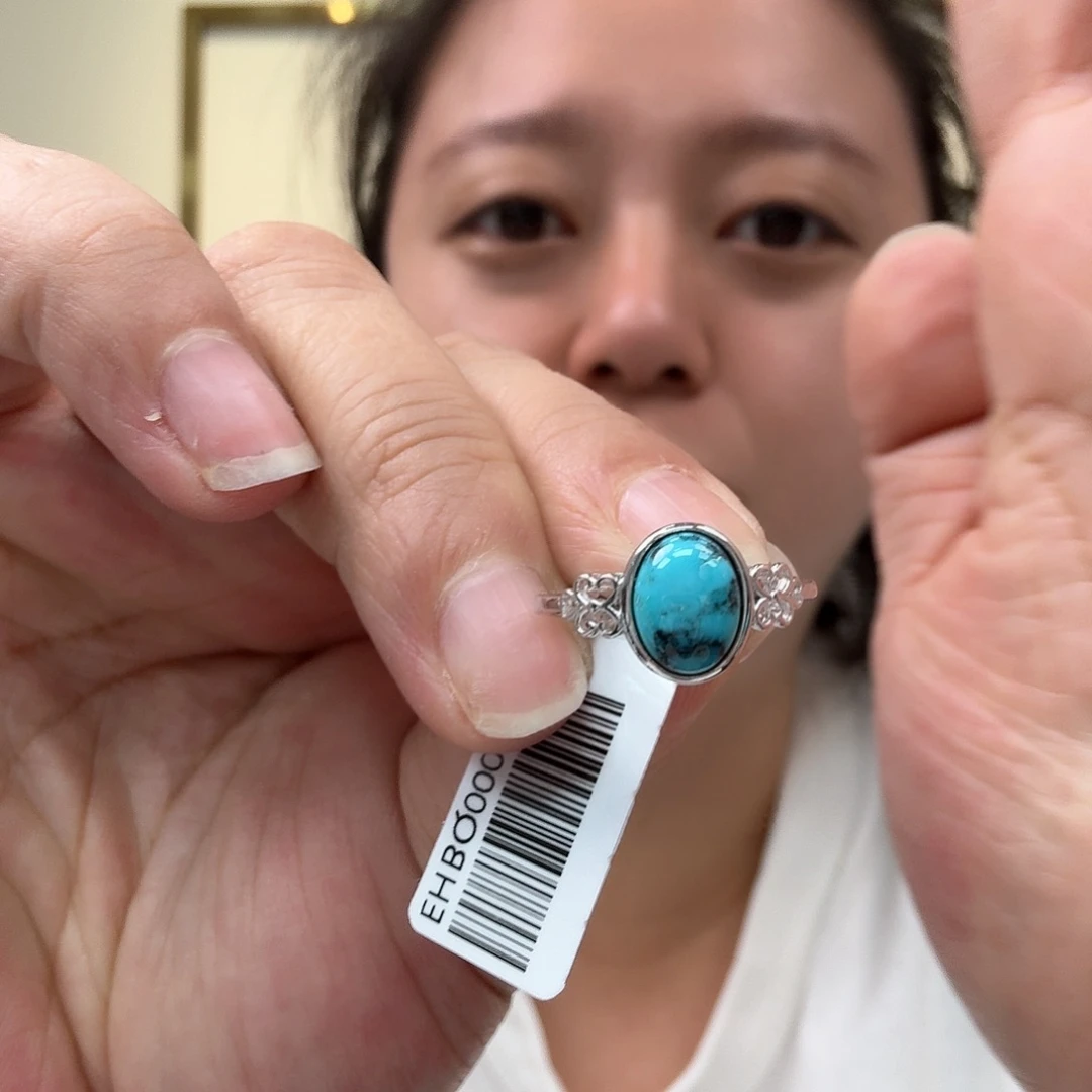 【闪购商品】绿松石珠宝奇石银S925镶嵌289