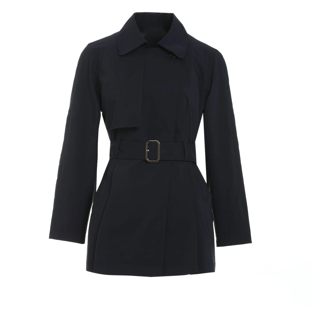 L·W画而诗女装风衣复古通勤收腰风衣外套气质长袖时尚LBD51009