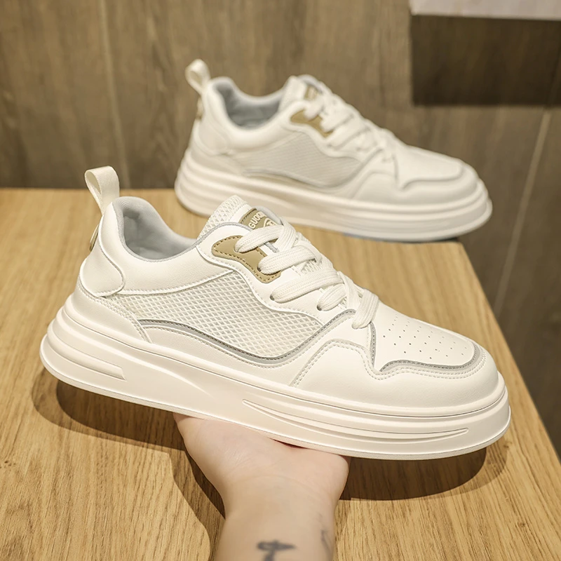 李宁精选适配网面男士小白鞋夏季透气时尚男鞋百搭板鞋潮流休闲鞋