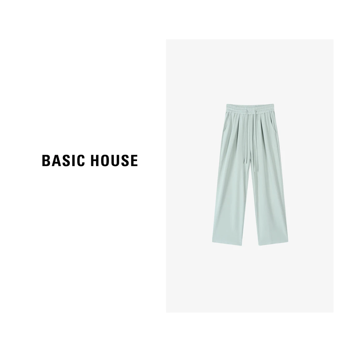 【赵老板专属】Basic House/百家好直筒户外休闲长裤-B0624B5V252